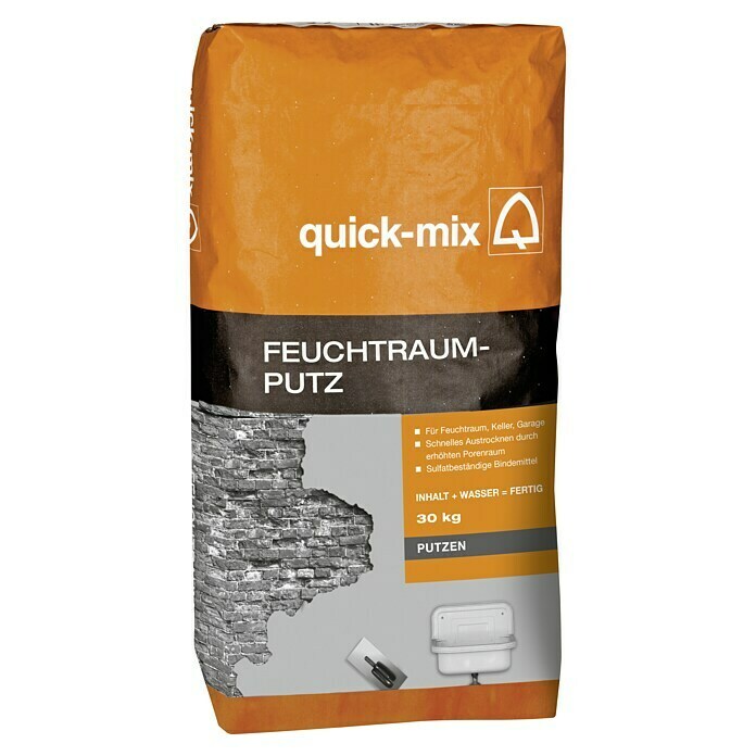 Quick-Mix Feuchtraum-Putz FRP 30 