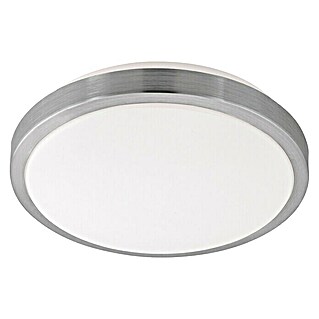 Eglo LED-Wand- & Deckenleuchte Competa 1 (22 W, Weiß/Silber, 325 mm)