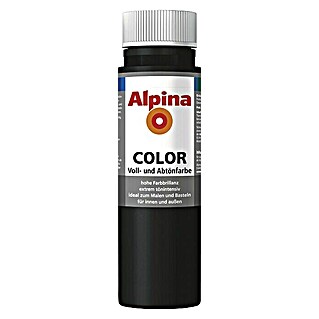 Alpina Vollton- & Abtönfarbe Color (Night Black, 750 ml)