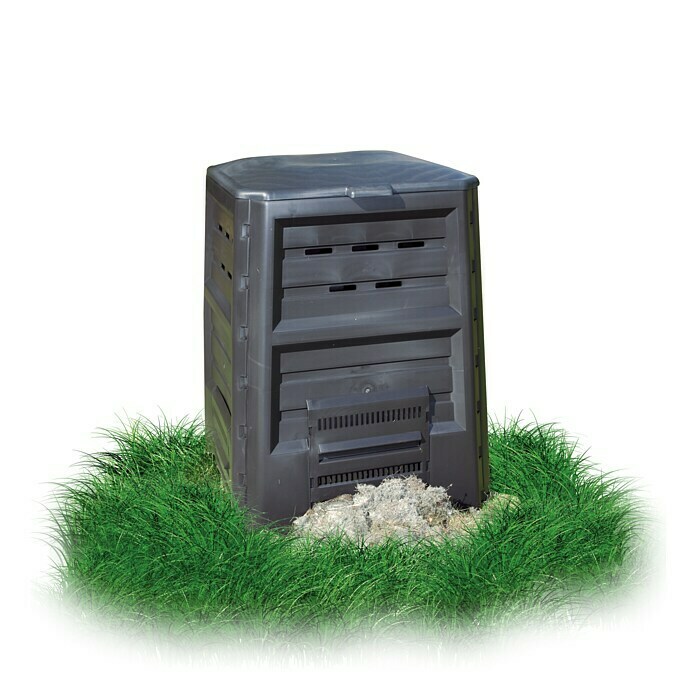 KHW Komposter (640 l, 84 x 84 x 112 cm) -