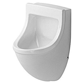 Duravit Starck 3 Urinal (Mit Spülrand, Unbeschichtet, Zulauf: Hinten, Absaugspülung, Farbe: Weiß, Ohne Zielobjekt)