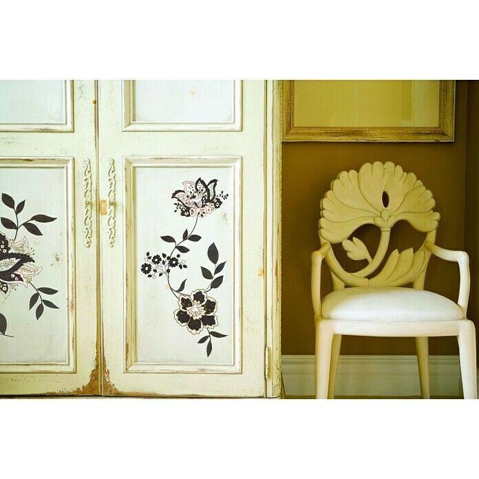 Komar Ukrasna naljepnica (Jackie, Crno / bež, 50 x 70 cm)