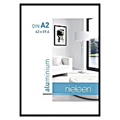 Nielsen Bilderrahmen Classic (Schwarz, 42 x 59,4 cm / DIN A2, Aluminium)