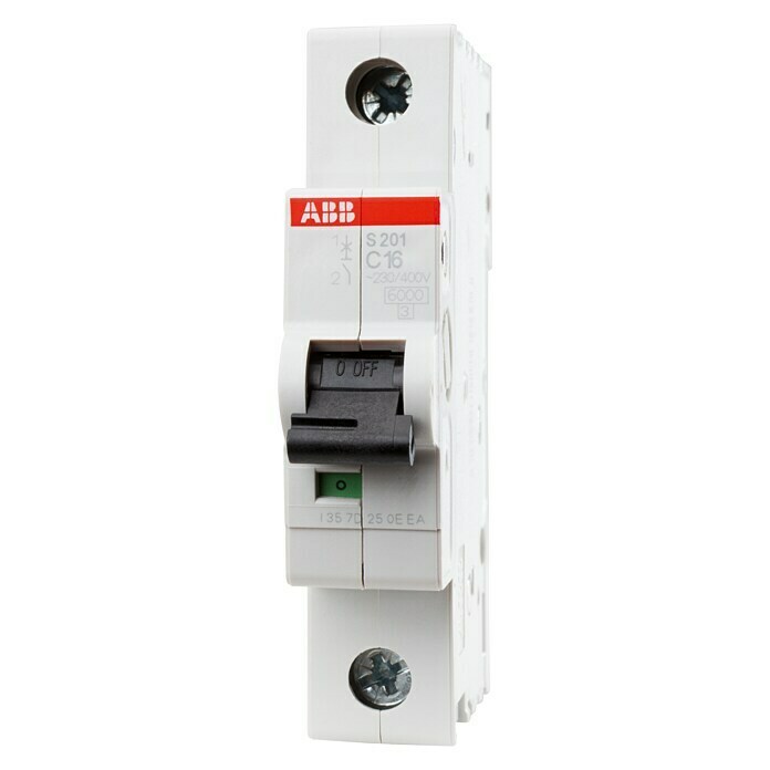 ABB System pro M compact Sicherungsautomat S201-C16A 