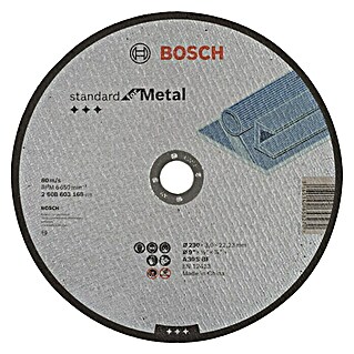Bosch Professional Rezni disk Standard for Metal (Promjer rezne ploče: 230 mm, Prikladno za: Metal)
