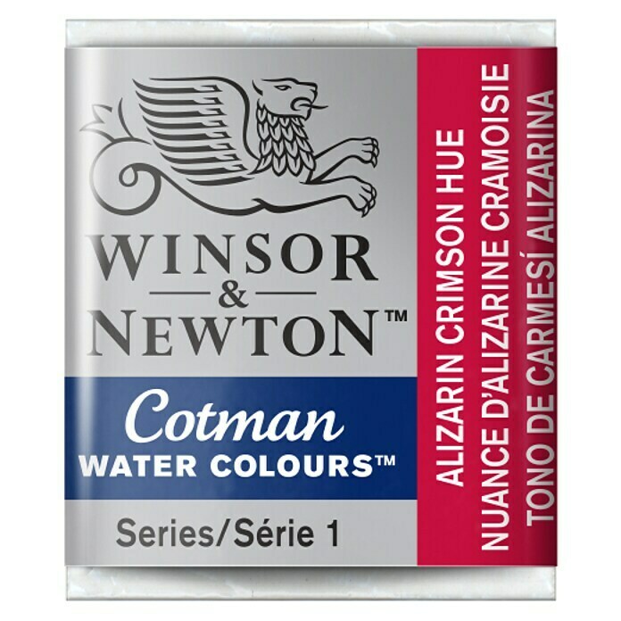 Winsor & Newton Cotman Aquarelverf (Alizarinekarmozijn, ½ kopje)