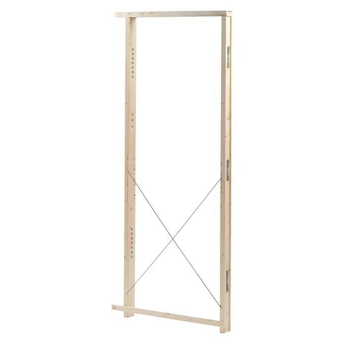 Premarco de madera para puerta de 211cm (3,5 x 11 x 214,5 cm)