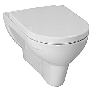 Laufen Pro Wand-WC (Mit Spülrand, Spülform: Flach, WC Abgang: Waagerecht, Weiß)