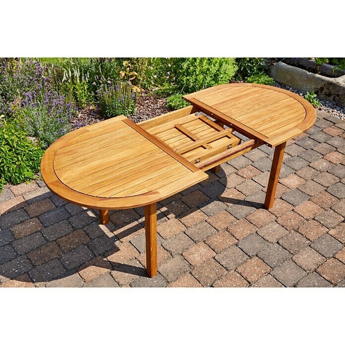 Sunfun Diana Vrtni stol (D x Š: 150 x 90 cm, Bagrem, Smeđa, Može se skinuti)