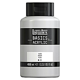 Liquitex Basics Akrilna boja (Srebrne boje, 400 ml, Boca)