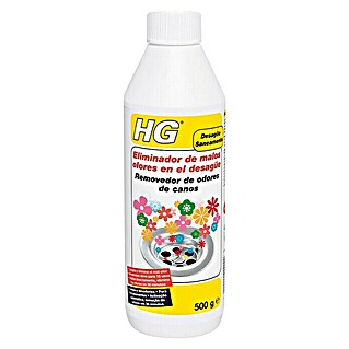 HG Eliminador de olores en el desagüe (500 g, Botella)