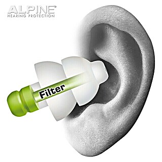 Alpine Zaštitni čepići za uši Sleepsoft (Područje primjene: Spavaća soba, 1 Par)