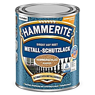Hammerite Metall-Schutzlack Hammerschlag (Kupfer, 750 ml, Glänzend, Lösemittelhaltig)