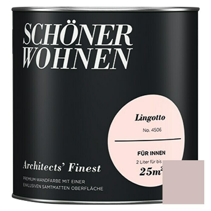 Schöner Wohnen Wandfarbe Architects' Finest (No. 4506 - Lingotto, 2 l, Matt)