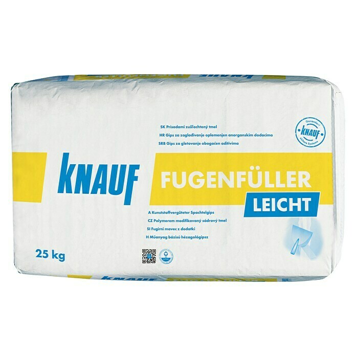 Knauf Fugenfüller Leicht 25kg Fugenspachtel Fugenfüller Gipsplatten Spachtel 