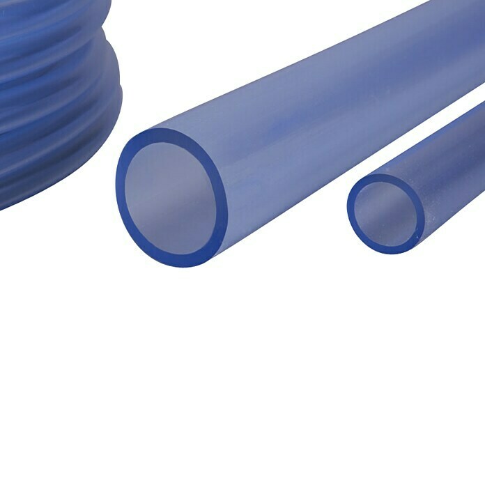 1m Silikonschlauch VARIO blau ID 6mm *** Heisswasserschlauch Gewebeschlauch