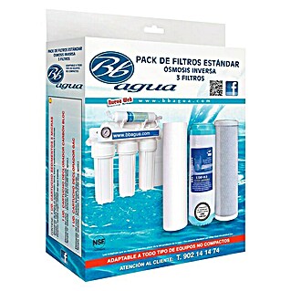 Bb agua Pack de filtros de ósmosis (3 uds., Equipos de ósmosis)