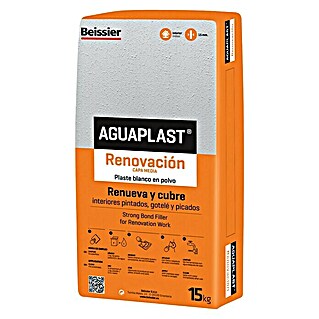 Beissier Aguaplast Plaste Renovación capa media (Blanco, 15 kg)