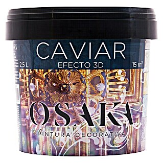 Osaka Pintura para efectos decorativos Caviar (Multicolor, 2,5 l, Satinado)