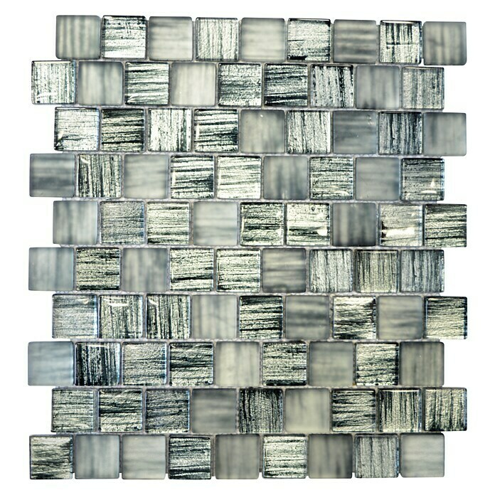 Mosaikfliese Quadrat Crystal Struktur XCM CF81 