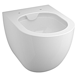 Camargue Pico Wand-WC Pico 2.0 (Spülrandlos, Ohne Spezialglasur, Spülform: Tief, WC Abgang: Waagerecht, Weiß)