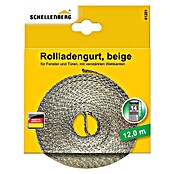 Schellenberg Rollladengurt Mini (Beige, Länge: 12 m, Gurtbreite: 14 mm)