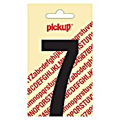 Pickup Etiqueta adhesiva (Motivo: 7, Negro, Altura: 90 mm)