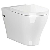Camargue San Francisco Spoelrandloos staand toilet (Diepspoeler, Wit)