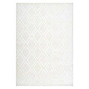 Kayoom Kurzflorteppich Monroe III (Weiß, 230 x 160 cm, 100 % Polyester)