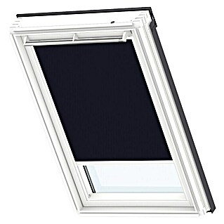 Velux Estor para ventana de techo DKL MK04 (Color: Azul, Color riel: Aluminio, Manual)