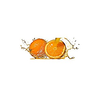 Küchenrückwand Fixmaß (Orange Perl, 305 x 62 cm, Stärke: 15,4 mm, Holz)