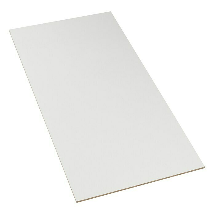 Spanplatte Fixmaß (Weiß, 1.600 x 600 x 10 mm)