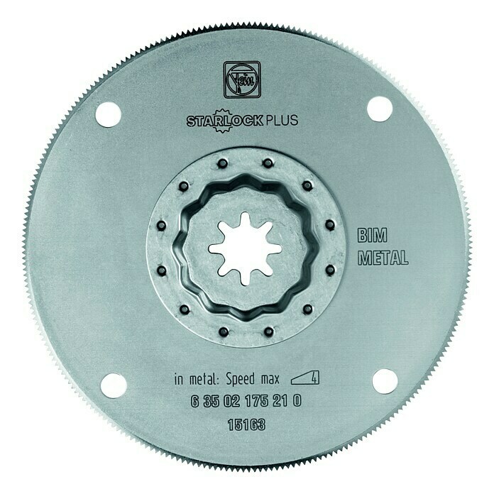 Fein Starlock Plus Hoja de sierra HSS (Apto para: Metales no ferrosos, Diámetro: 100 mm, Espesor de hoja de sierra: 0,7 mm, 1 ud.)
