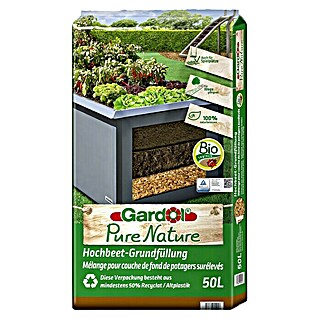 Gardol Pure Nature Hochbeet-Grundfüllung Fallschutz (50 l, Natur)