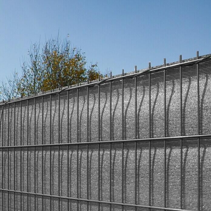 UV-stabilisiert 1,8 x 6 m anthrazit Relaxdays Zaunblende wetterfest HDPE Gewebe Sichtschutz für Garten & Balkon 