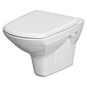 Spülrandloses Wand-WC-Set All in One Carina (Mit WC-Sitz, Tiefspüler, Weiß)