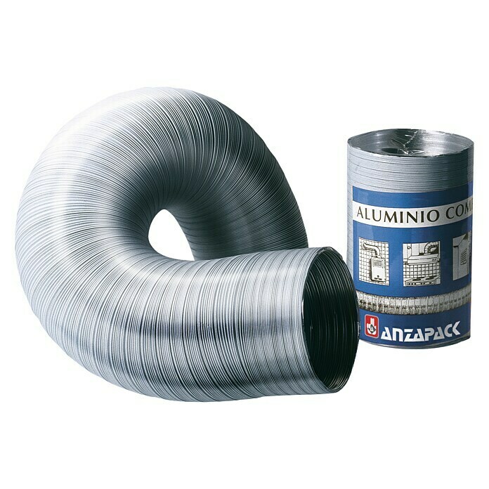 fútbol americano A pie Multa Tubo flexible de aluminio (Ø x L: 110 mm x 300 cm, Plateado) | BAUHAUS