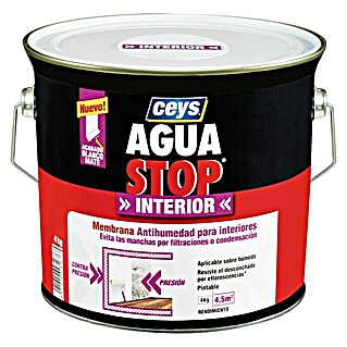Ceys Impermeabilizante Agua Stop antihumedad (Blanco, 4 kg)