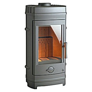 Estufa de leña Cassine (10 kW, Volumen de calefacción: 400 m³, Antracita)