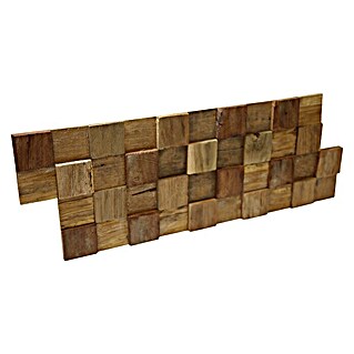 Panel de revestimiento Ultrawood Teka Square (49,5 cm x 18 cm x 12,5 mm)