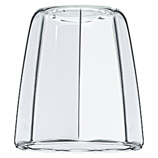 Paulmann DecoSystems Lampenschirm Vico (Durchmesser: 8 cm, Transparent, Glas, Eckig)