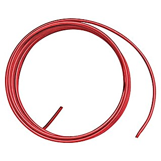 Basteldraht (Rot, Ø x L: 2 mm x 2 m, Aluminium)