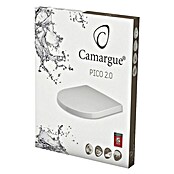 Camargue WC-Sitz Pico 2.0 (Mit Absenkautomatik, Duroplast, Abnehmbar, Weiß)