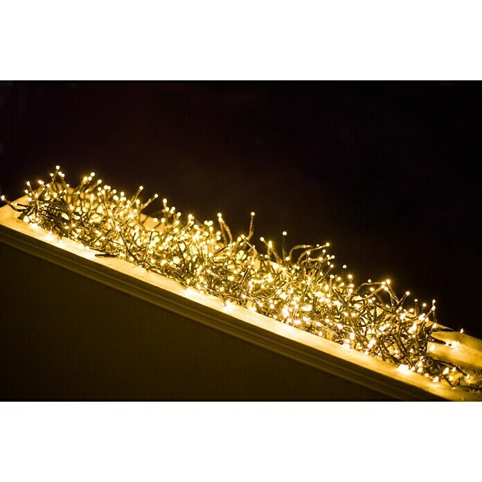 Tween Light Led-feestverlichting Cluster (Toepassingsbereik: Buiten, Aantal leds: 1.000 st., 7,4 m)