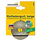 Schellenberg Rollladengurt Mini (Beige, Länge: 4,5 m, Gurtbreite: 14 mm)