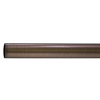 Gardinenstange (Bronze, Länge: 240 cm, Durchmesser: 25 mm)
