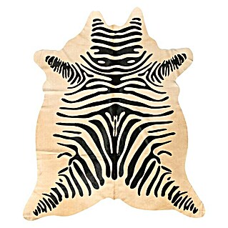Esbeco Decoratieve koeienhuid (Zebra, 100 % echt bont, Oppervlakte ca.: 3 m² - 4 m²)