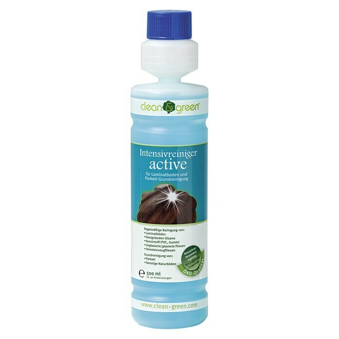 Clean & Green Intensivreiniger active (500 ml, Geeignet für: Laminat)