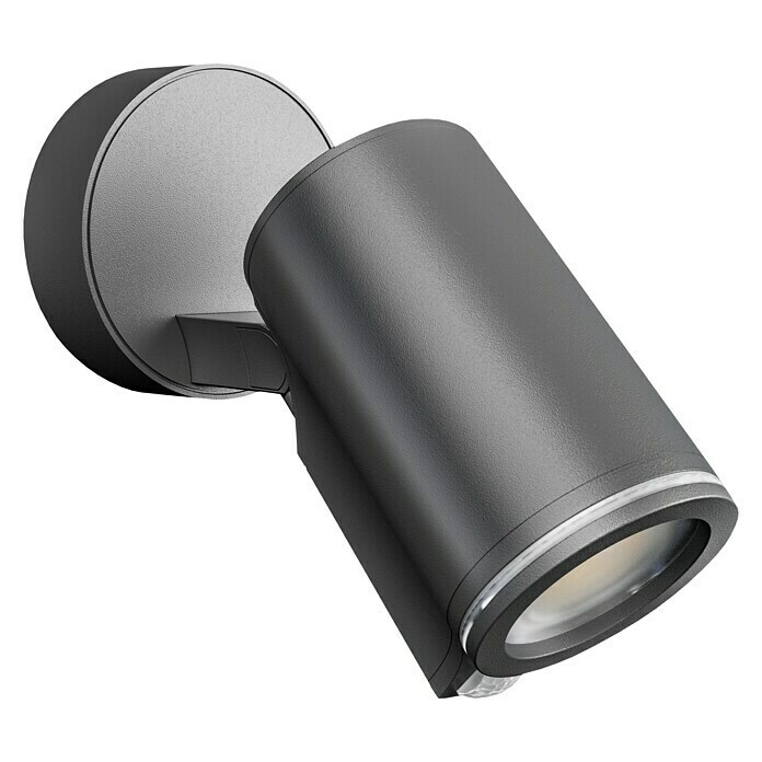 Steinel LED vanjski reflektor s senzorom Spot One (7 W, Antracit, D x Š x V: 9,8 x 9,7 x 17,5 cm, IP44, Sa senzorom)