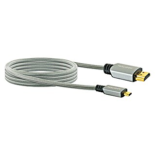 Ainstein HDMI-Kabel (Grau, 2 m, HDMI-Stecker)
